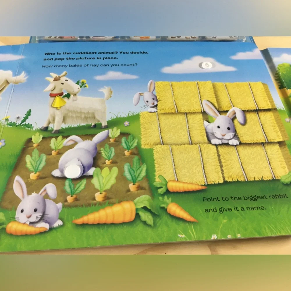 2 Pop and Play Books On the Farm and On the move Brenda Ansley Kids Prek school
